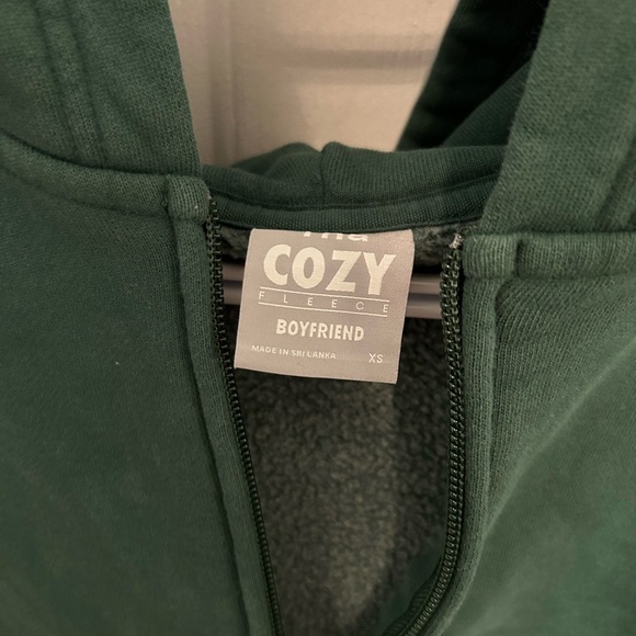 Green Kids Hoodie Jacket - Picture 2 of 3